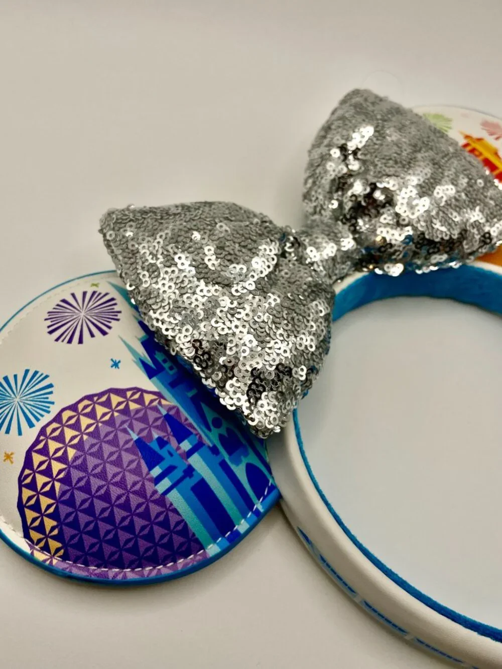 2024 Walt Disney World Four Parks Icon Minnie Mouse Ears Headband With Tags